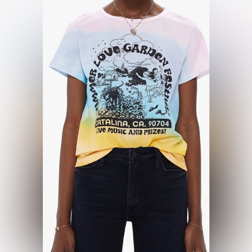 MOTHER Multicolor Graphic Tee